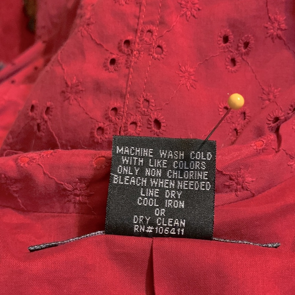 Willi Smith Eyelet Jacket - image 5